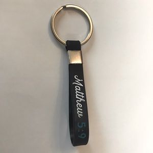 “Matthew 5:9” Bible Scripture Keychain!